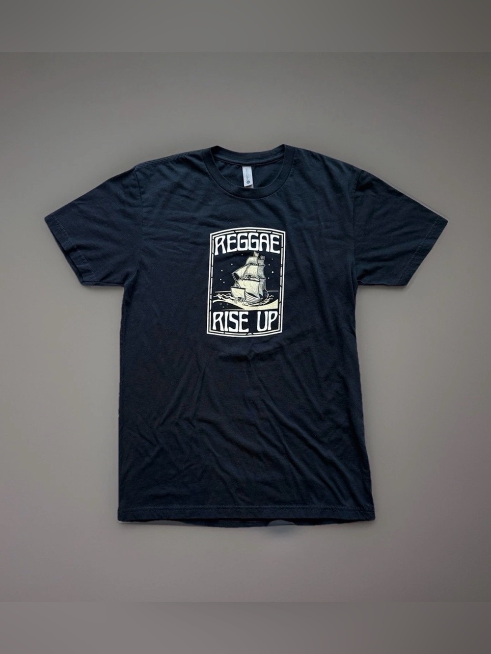 Reggae Rise Up Music Festival Men's Small S Black Concert T-Shirt Lineup